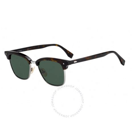 ff m0003 s fendi|Fendi Green Square Sunglasses FF M0003/S 08652QT 52.